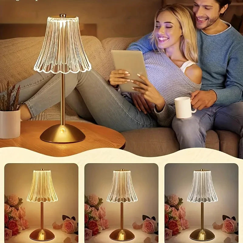 Luminária de Mesa com Sensor de Toque Sem Fio - Home Premium Brasil