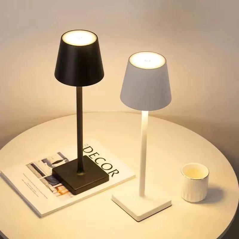 Luminária de Mesa Sem Fio Decorativa Dimerizável - Home Premium Brasil