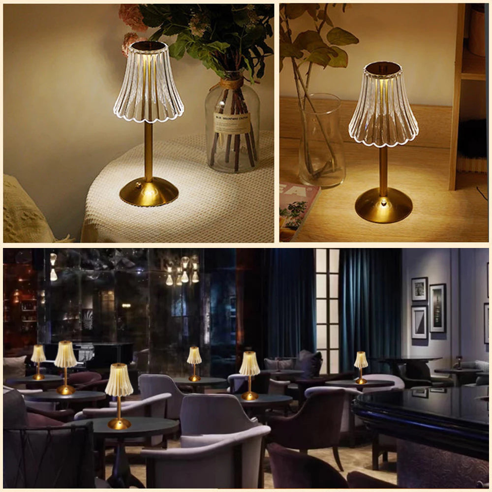 Luminária de Mesa com Sensor de Toque Sem Fio - Home Premium Brasil