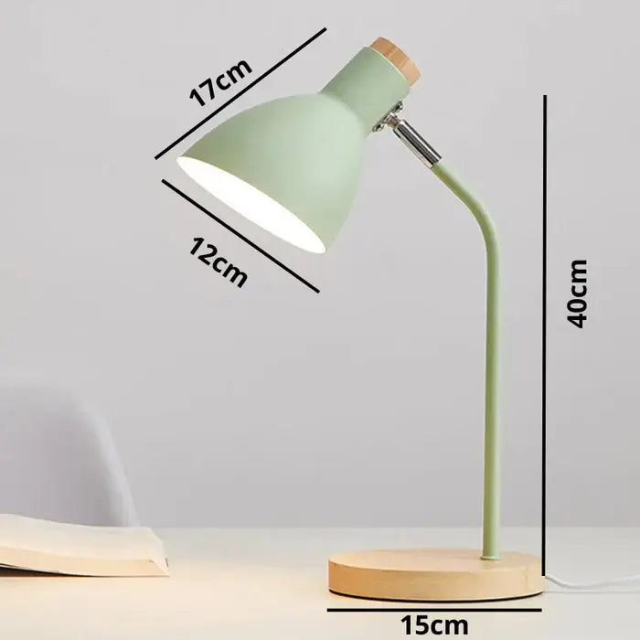 Luminária de Mesa com Bambu e Alumínio - Home Premium Brasil