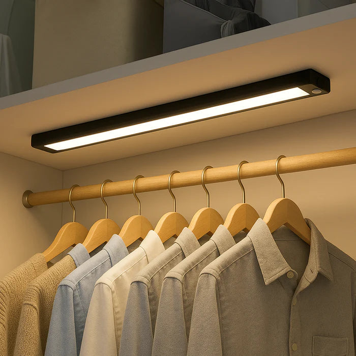 Luminária LED Fina – Sensor de Movimento e Recarregável - Home Premium Brasil