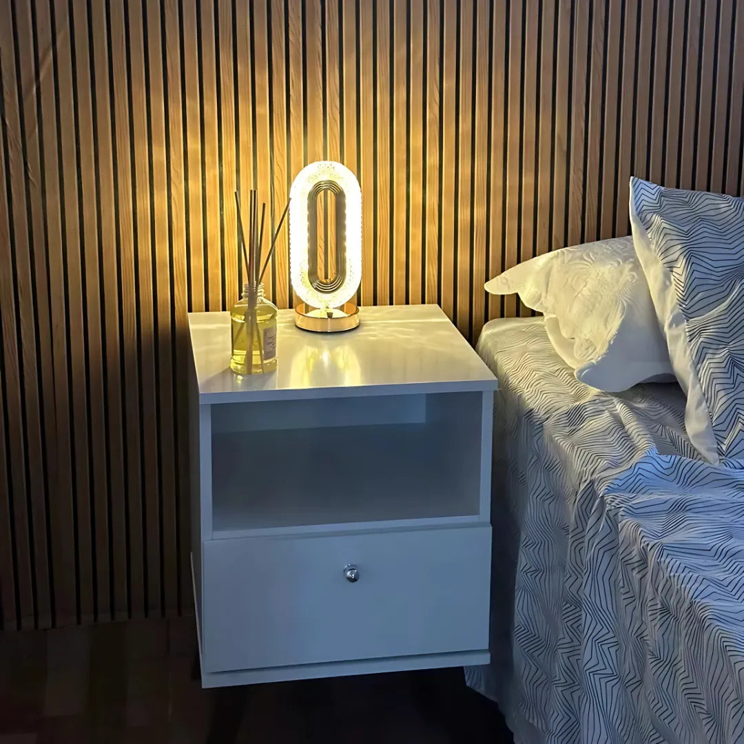Luminária de Mesa LED Cristal Luxo - Home Premium Brasil