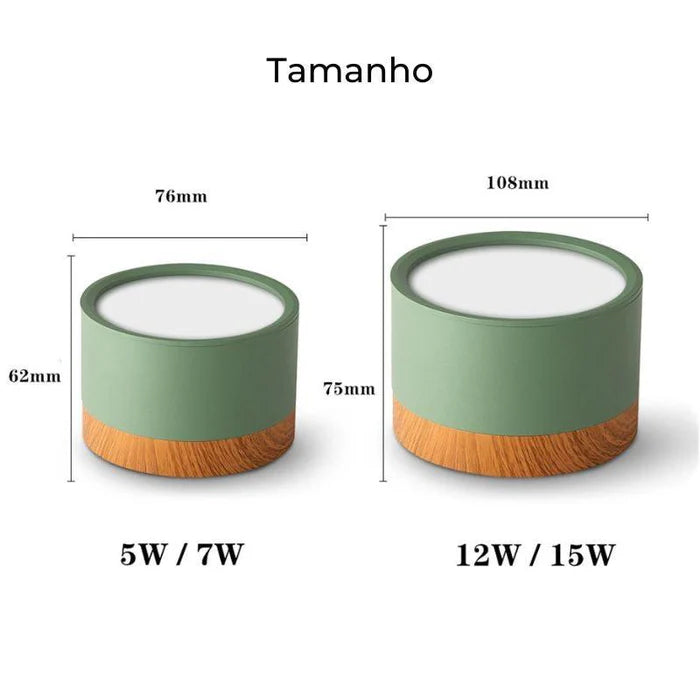 Luminária de Teto Plafon LED - Home Premium Brasil