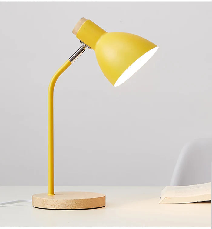 Luminária de Mesa com Bambu e Alumínio - Home Premium Brasil