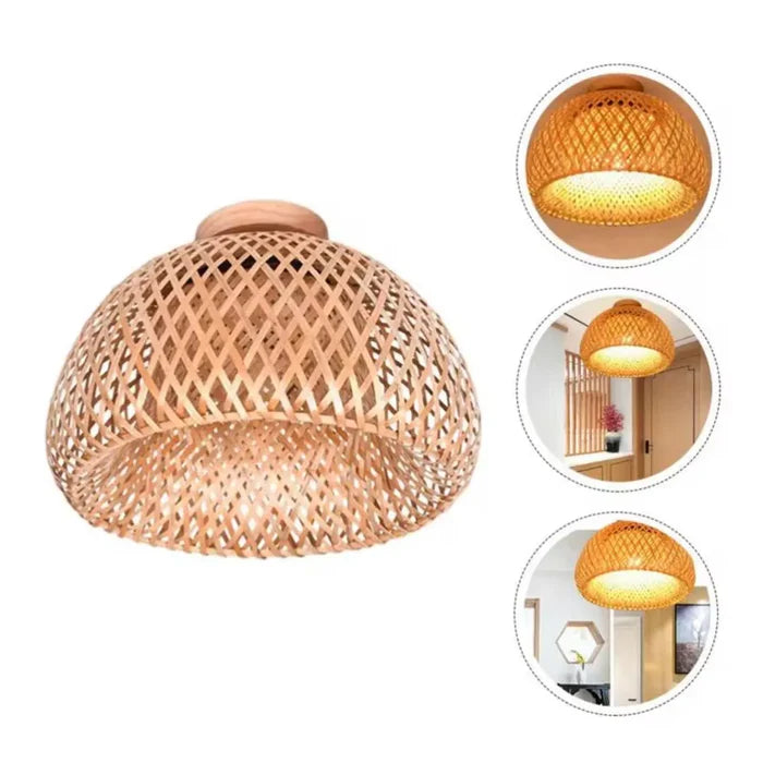 Plafon de Teto Bambu Artesanal - Home Premium Brasil