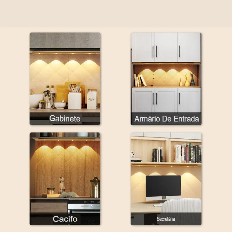 Luminária LED com Sensor de Movimento - Home Premium Brasil
